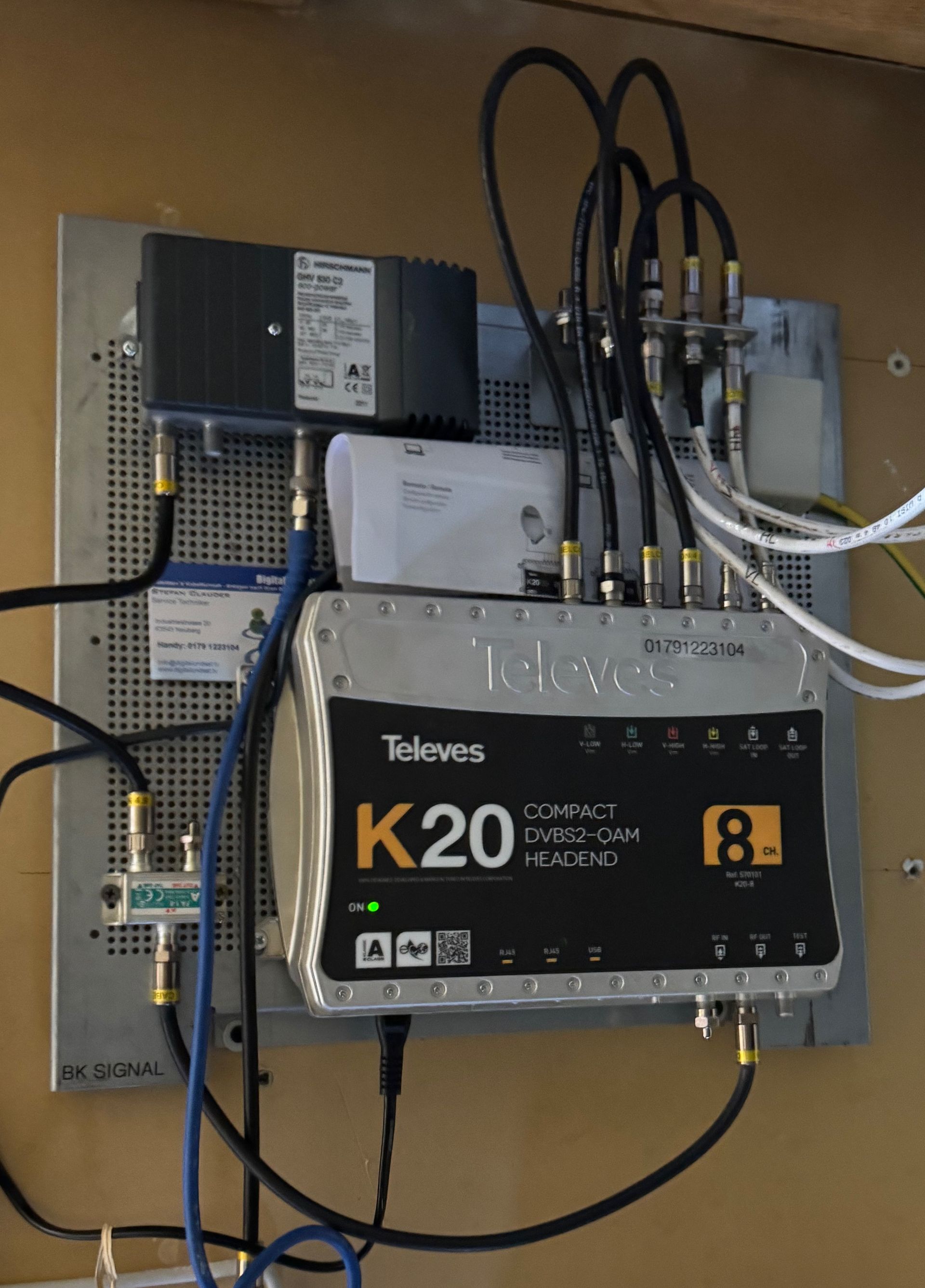 Breitbandkabelanlage