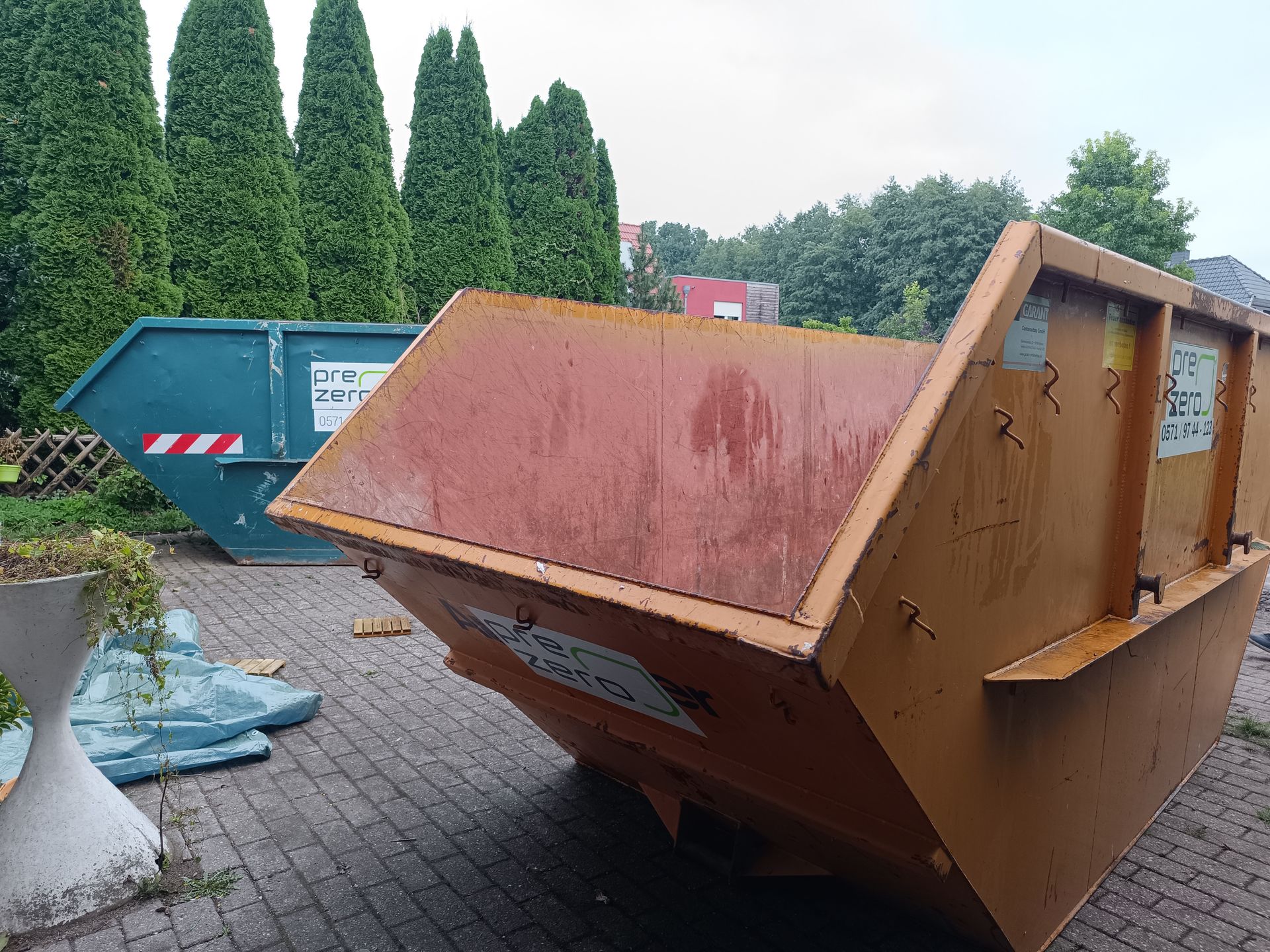 Mülltrennung in Mulden – erleichtert Entrümpelung und Entsorgung