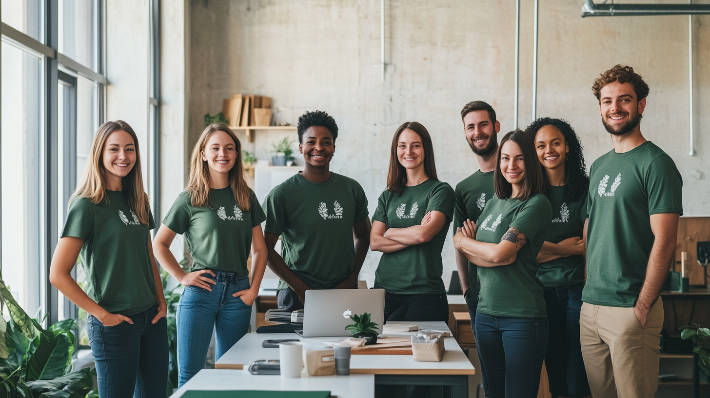 Camisetas ecológicas para empresas