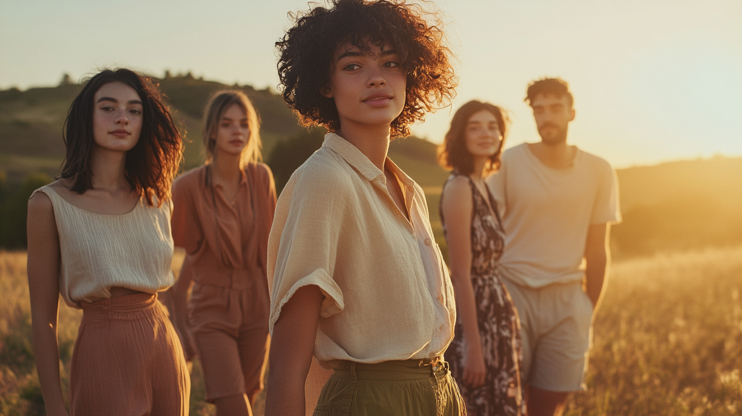 Ropa sostenible para  verano