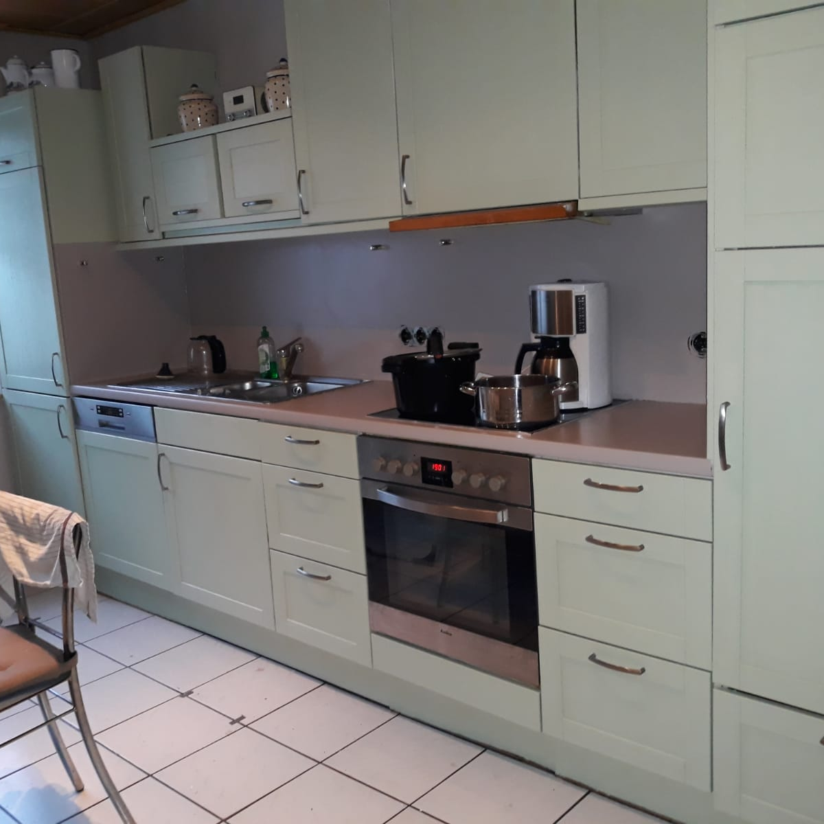 Küche grün streichen