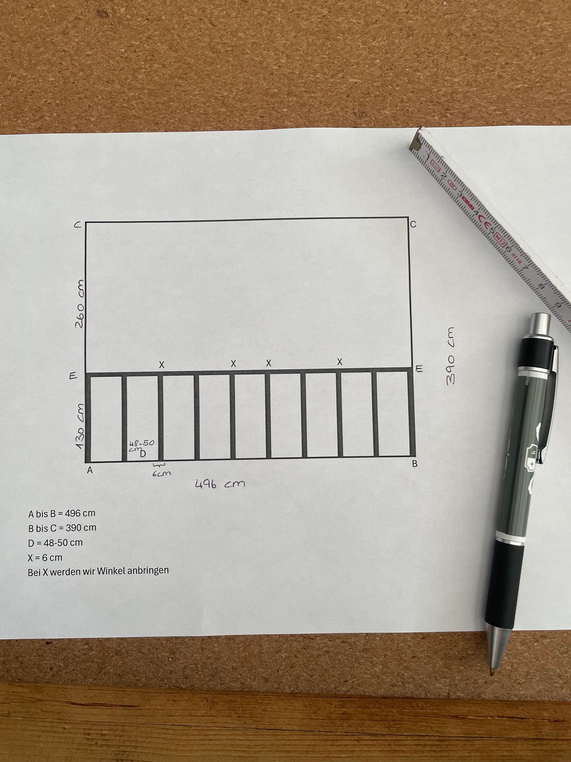 Maße Wandvertäfelung