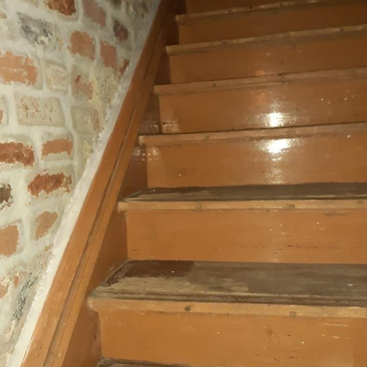 Vorher Nachher Bilder Treppe streichen