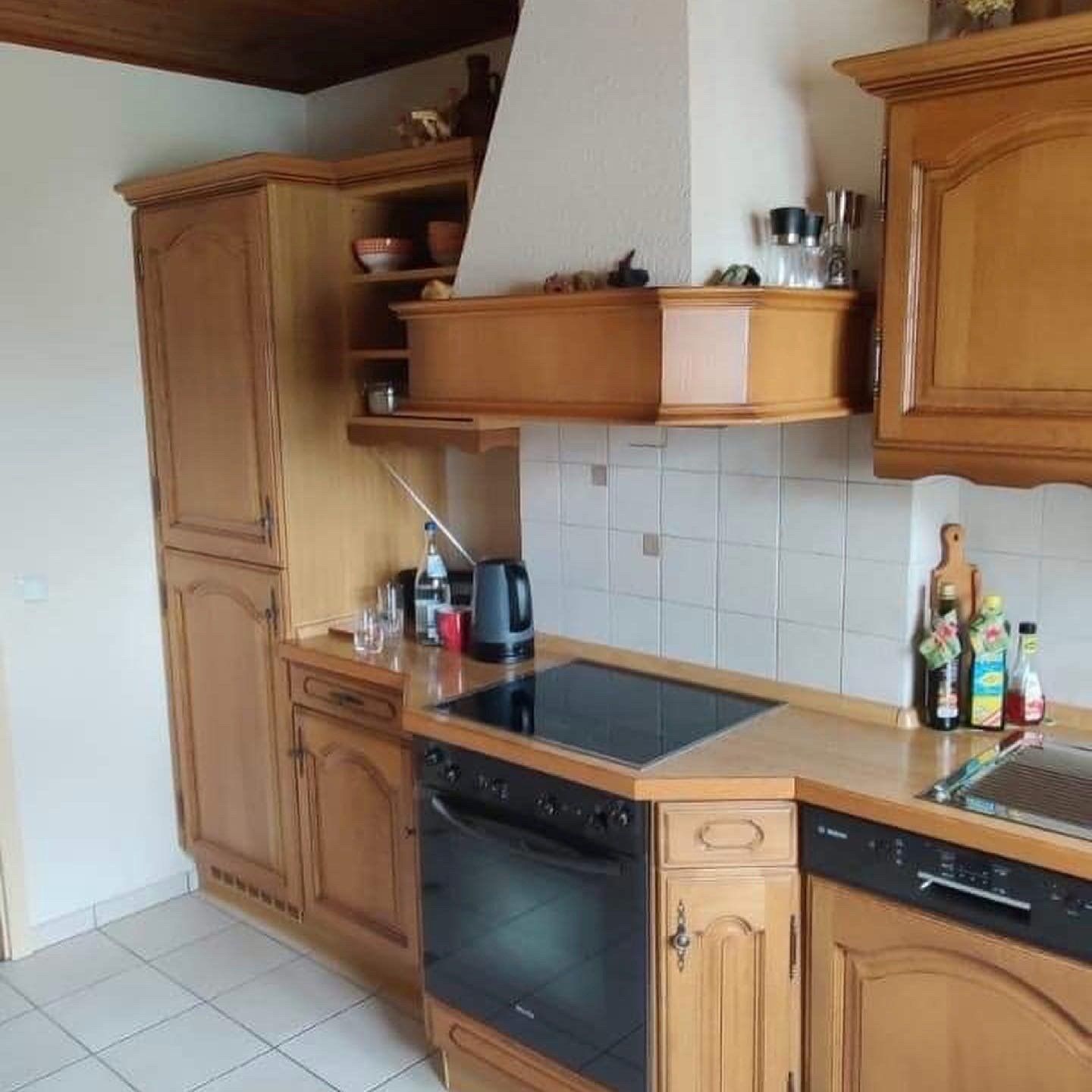 Holzküche streichen ohne schleifen