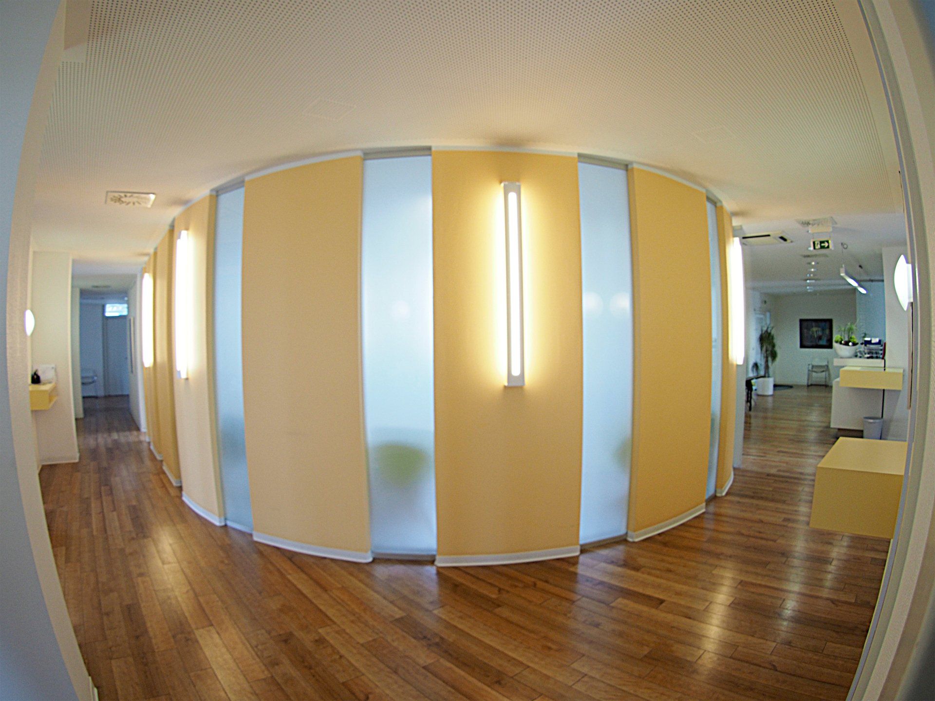 Flur der Praxis PNP-Hamm