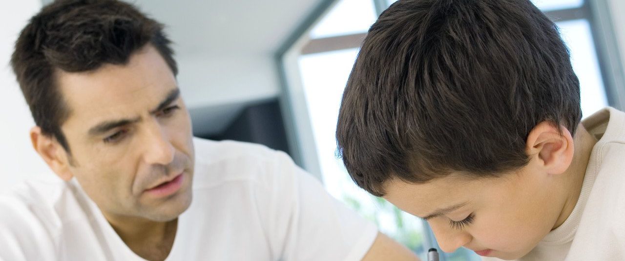 Parents Teaching Children