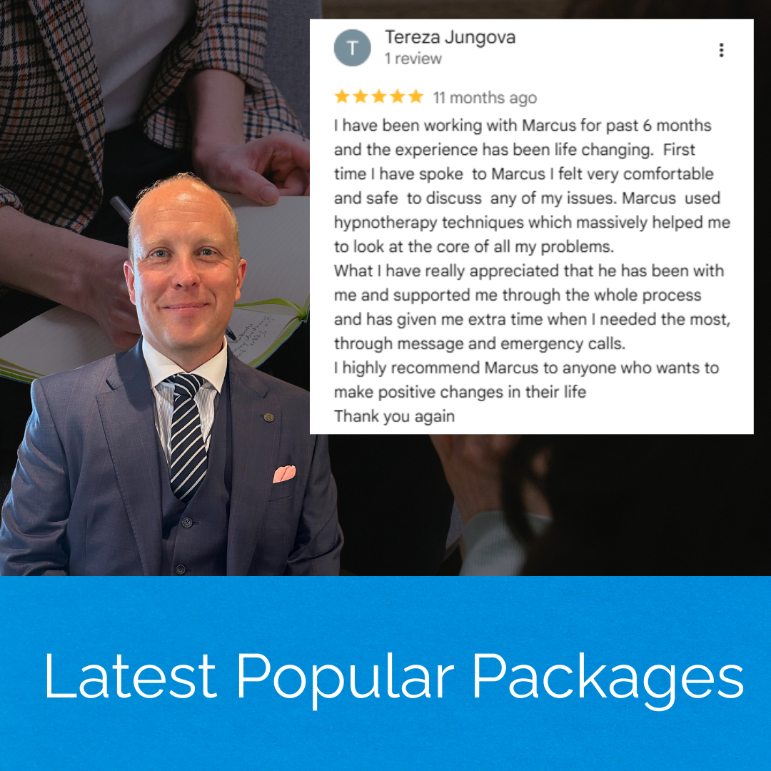 Find out the latest package prices for hypnotherapy