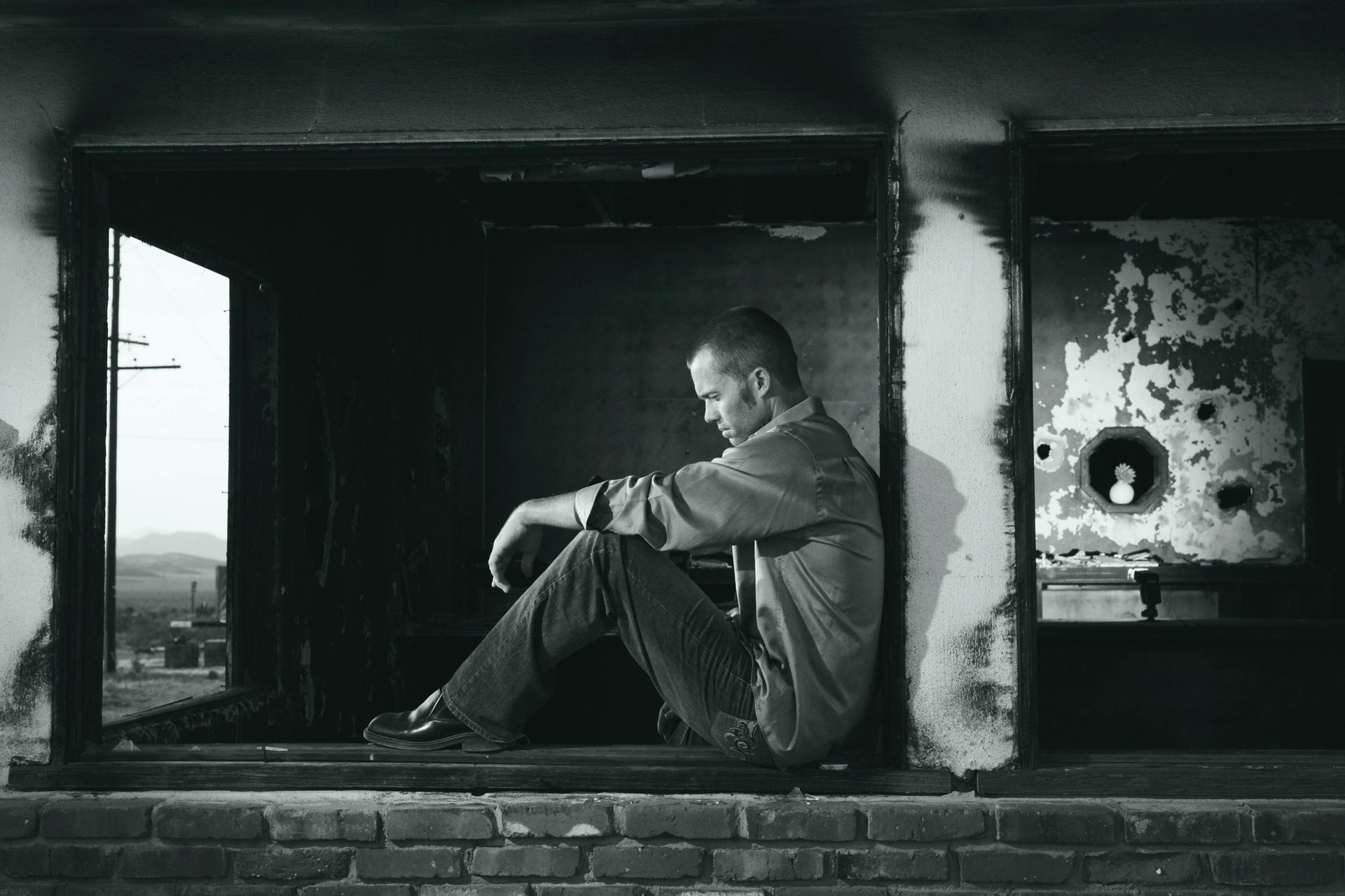 Abandoned male