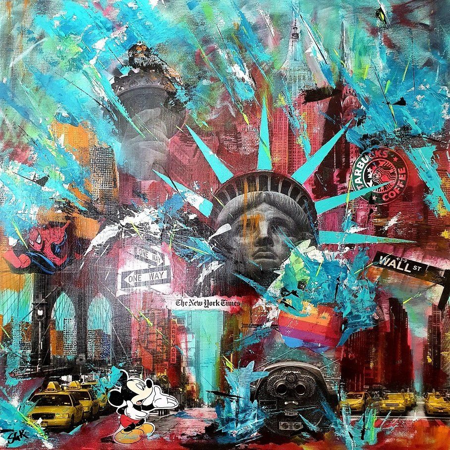 New York | Sabine Gauch Mixed Media