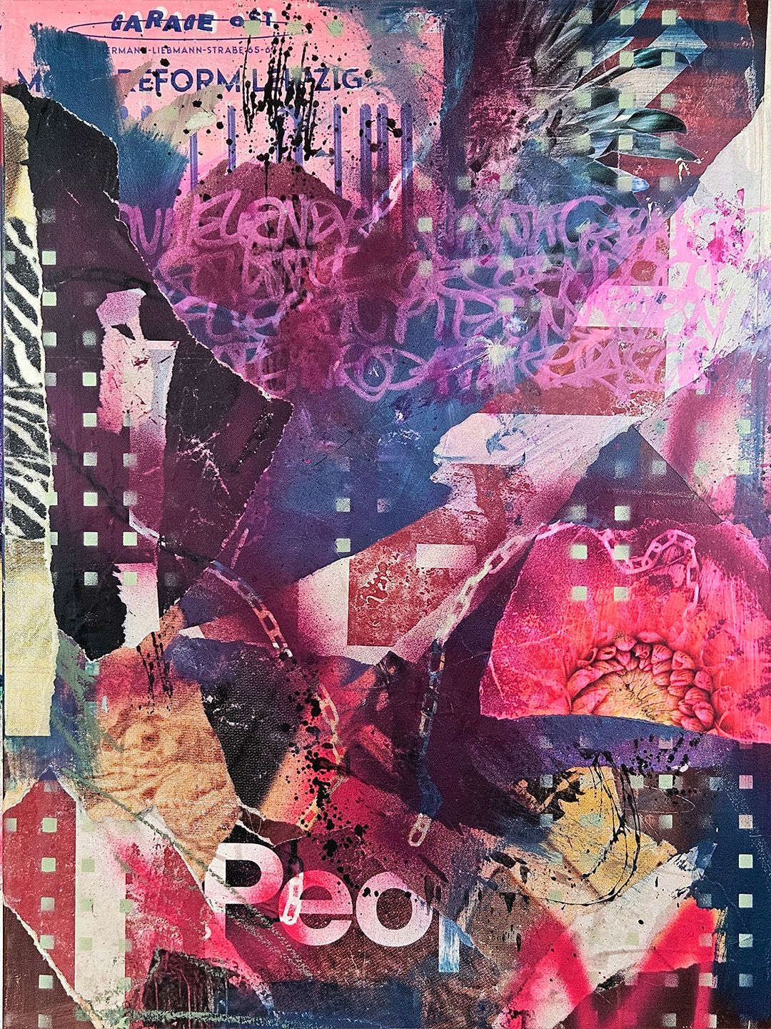 Stree Art Collage von Sabine Gauch