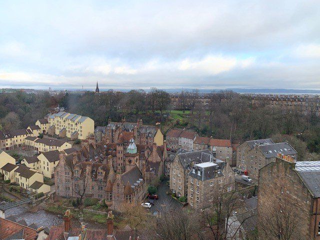 View of Edinburgh from B+B Edinburgh