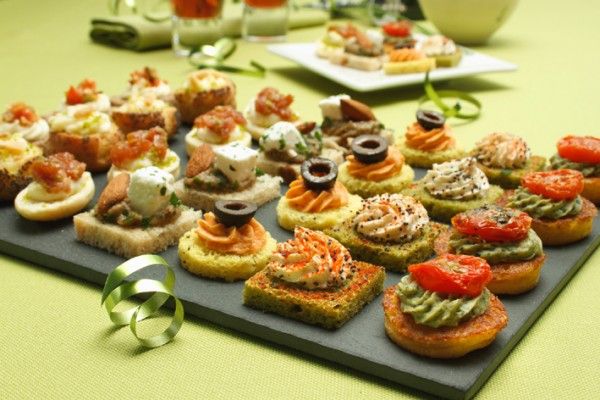 Canape selection