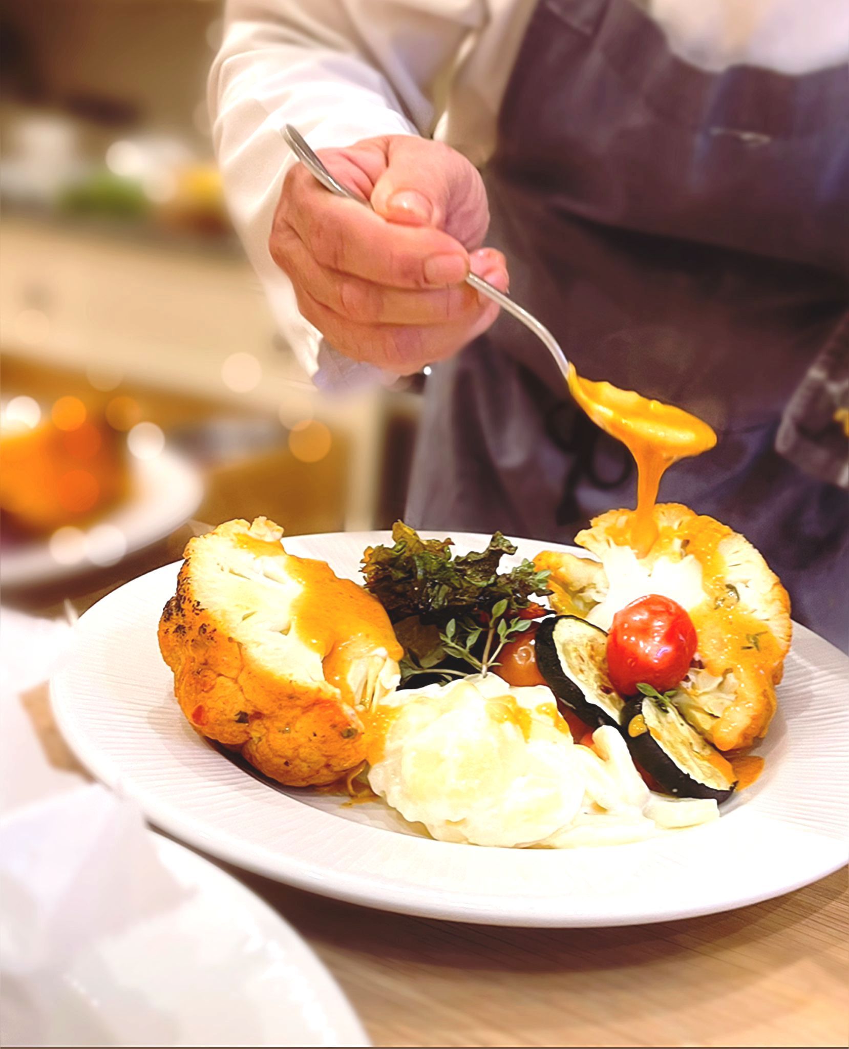 Spiced Cauliflower Steak