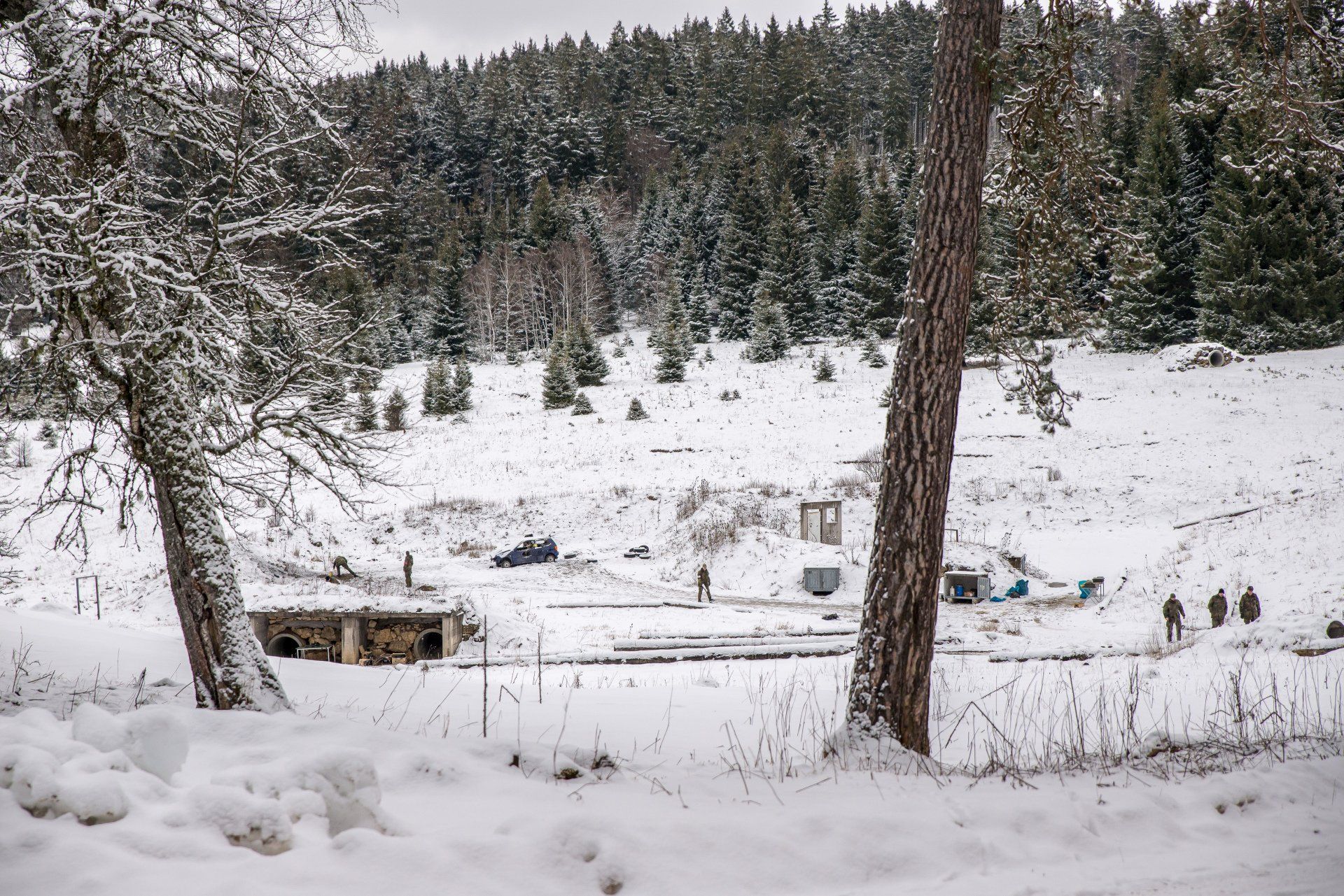 Ausbildung im Gelände