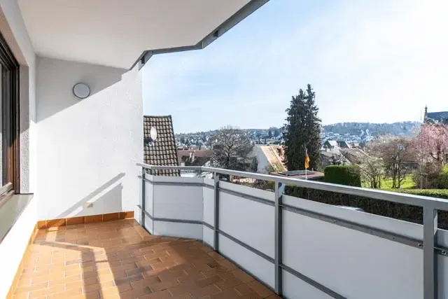 Eigentumswohnung mit Balkon und Weitblick
