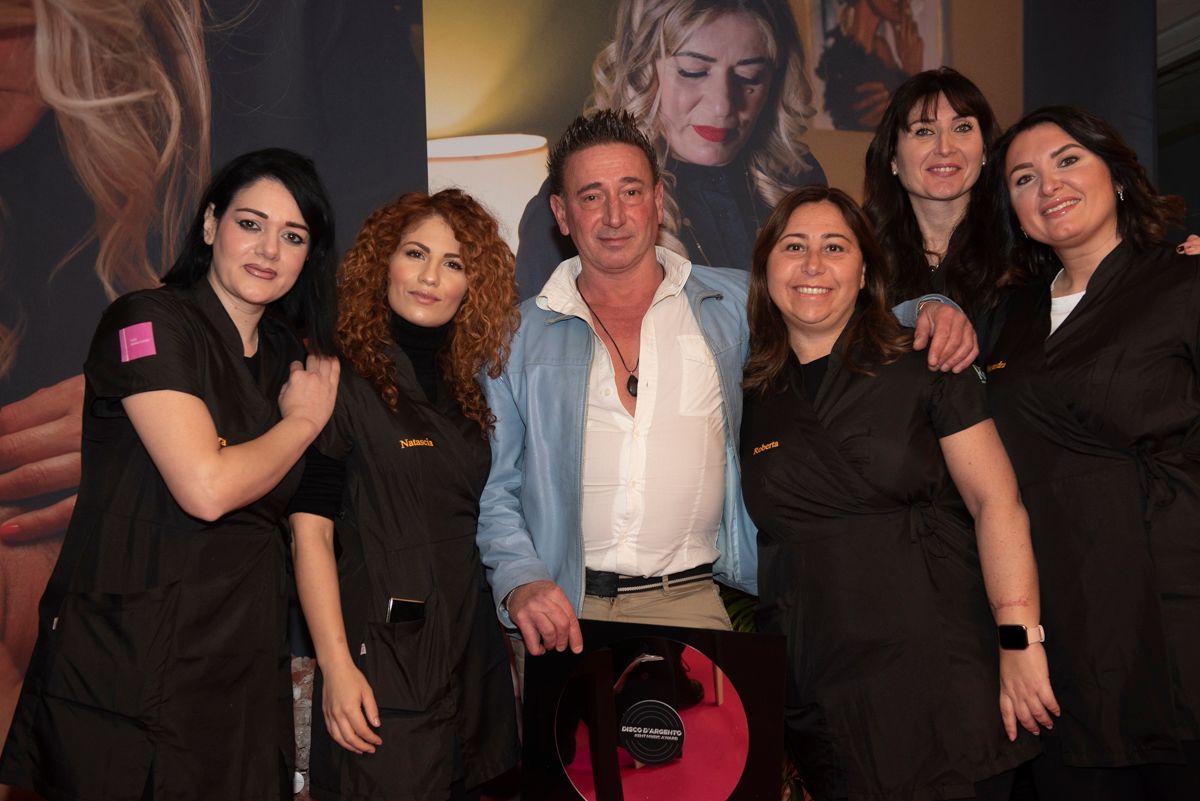 ISO Benessere therapist team al festival di Sanremo 2024