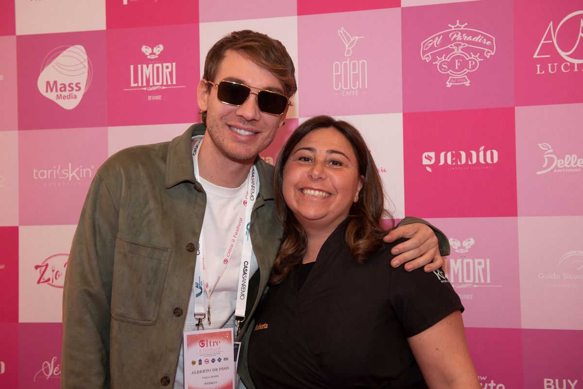 Team ISO Benessere festival di Sanremo 2024