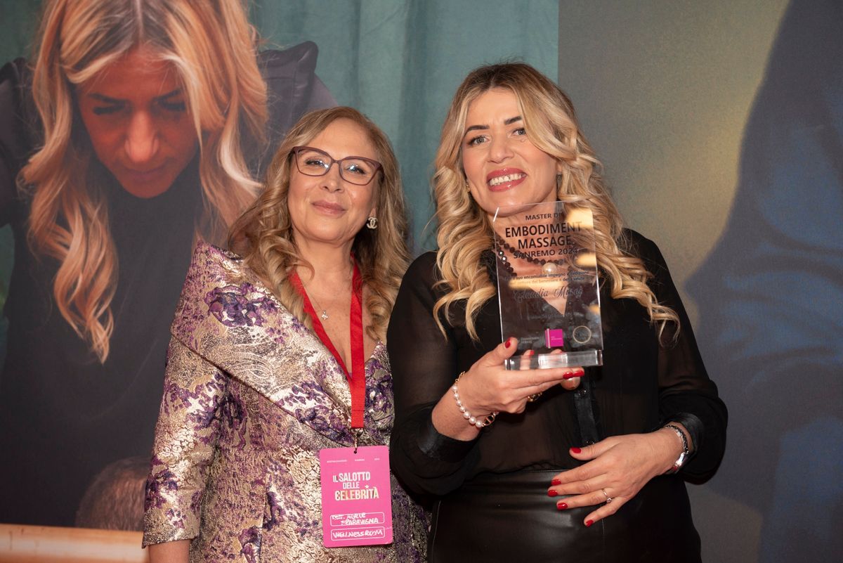 Claudia Musaj e Adele Sparavigna al festival di Sanremo 2024