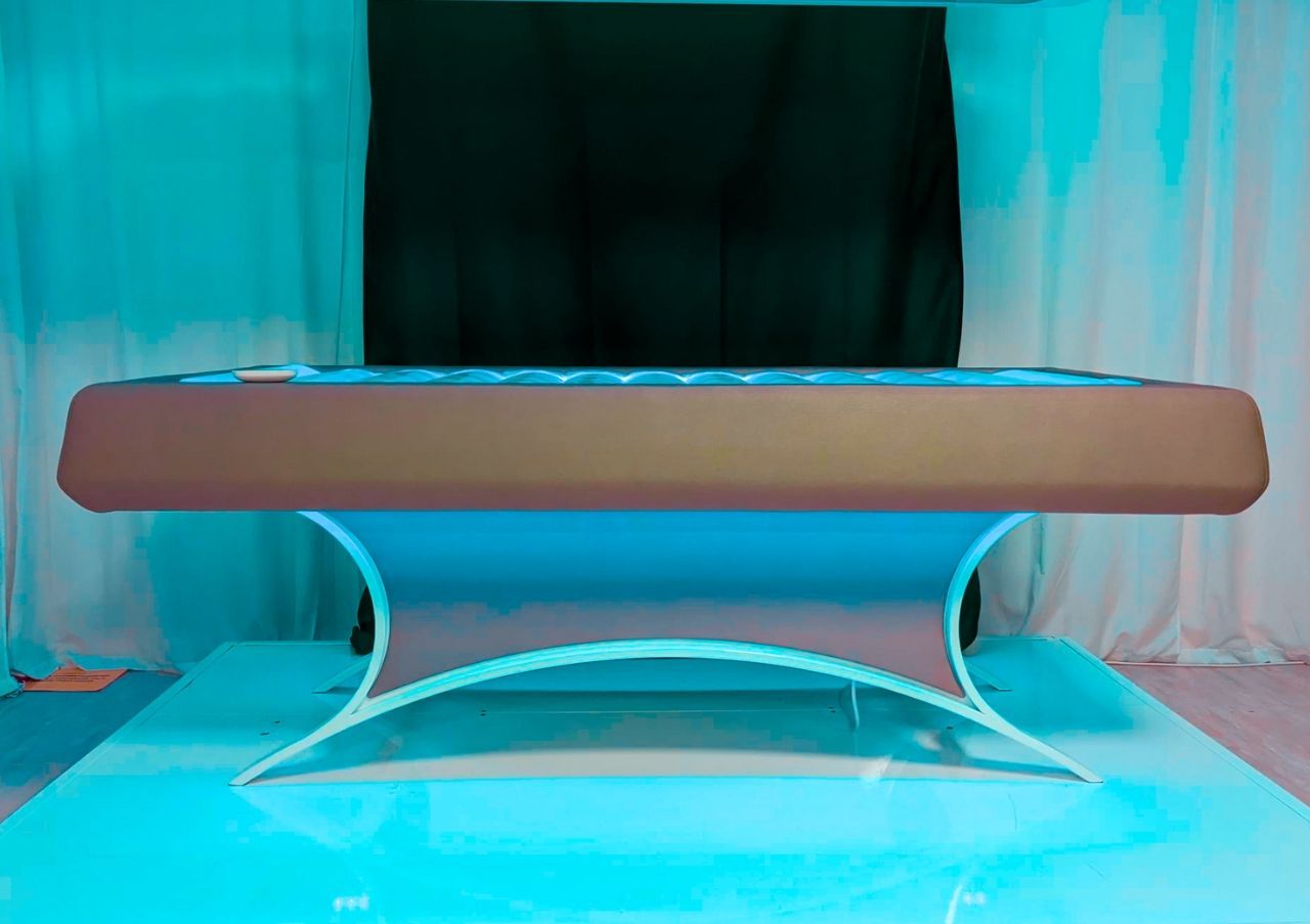 lettino ad acqua, lettino al sale, lettino sabbia, lettino riscaldato, lettino relax