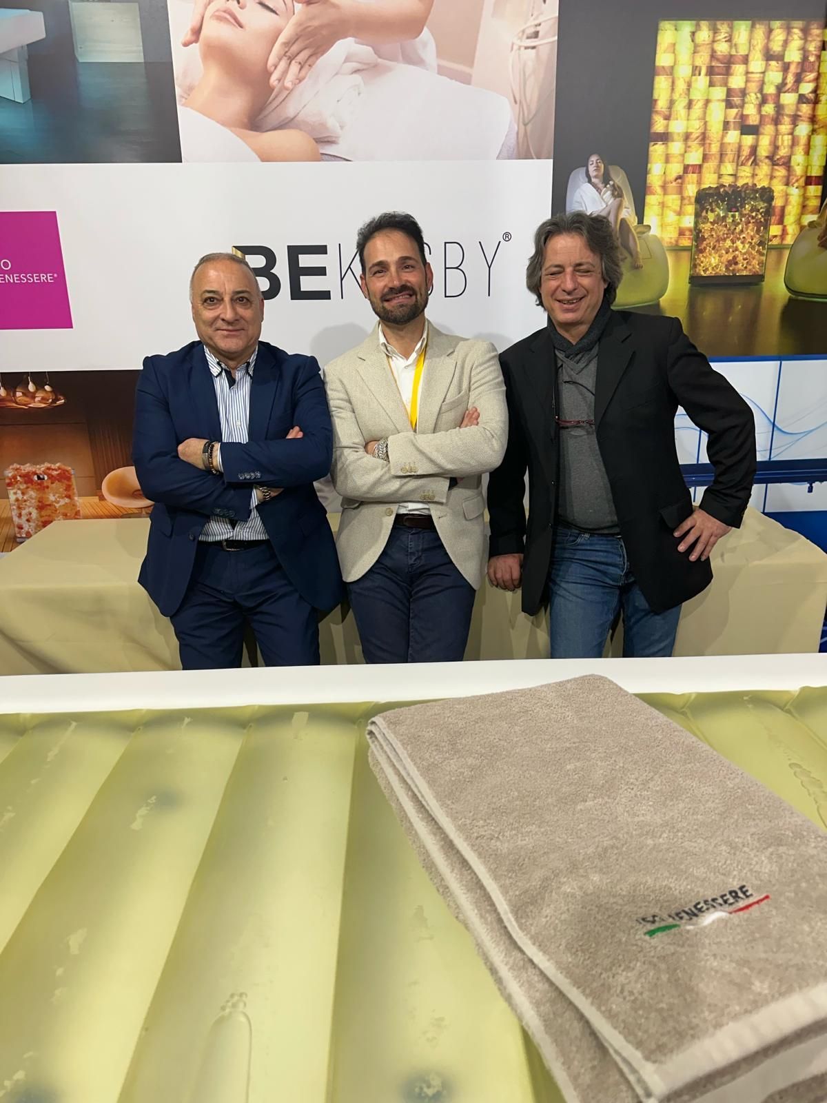 Roma International Estetica 2024 ISO Benessere team