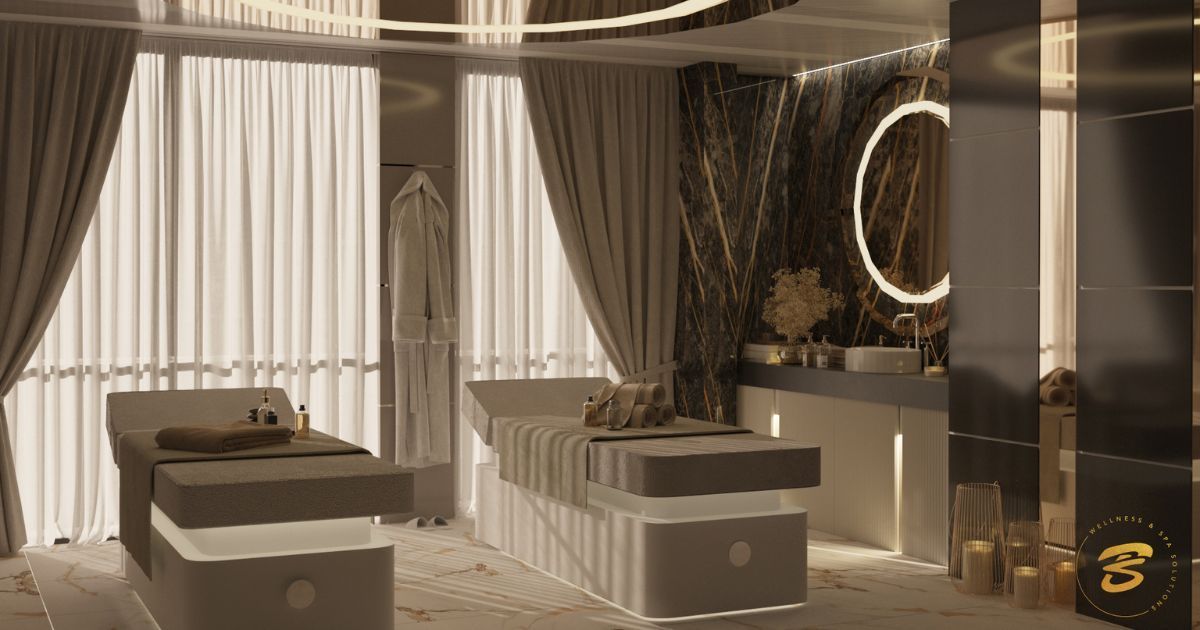 modern spa design by Bibis RS - ISO Benessere partner in Serbia