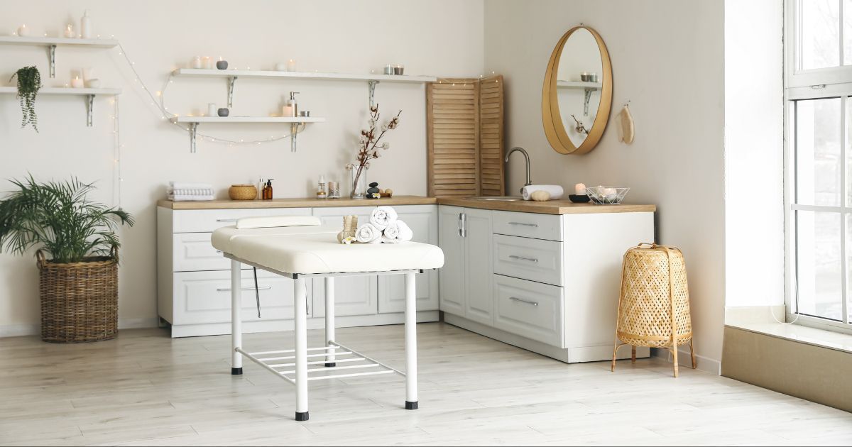 minimalist spa design