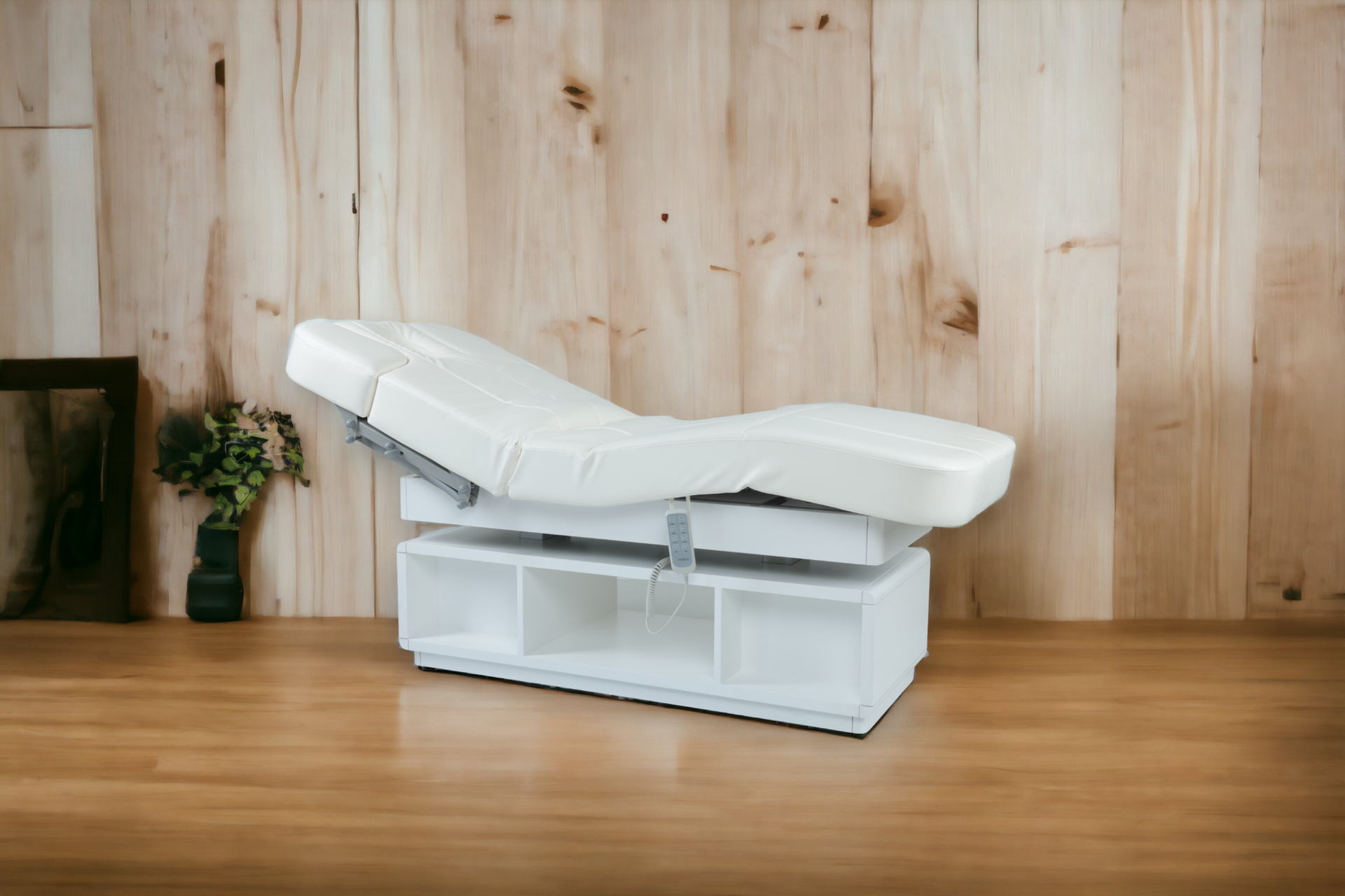 lettino da massaggio, lettino massaggio motorizzato, lettino estetista, lettino centro estetico, lettino con cromoterapia, lettino Musa iso benessere