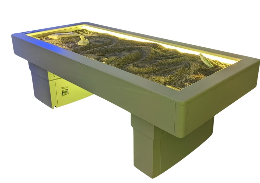 lettino multifunzione, sabbia di quarzo, lettino ad acqua, lettino al sale, sale rosa dell'himalaya, lettino riscaldato