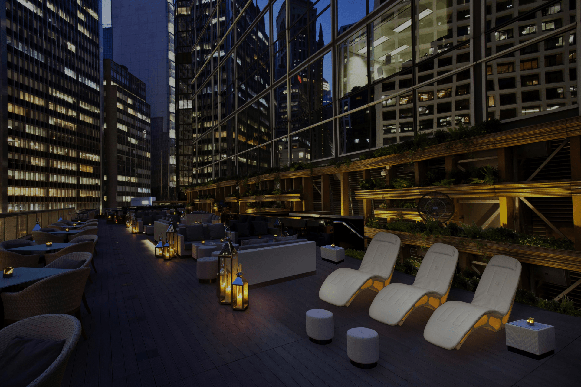 Spa esterne, per sfruttare lo spazio aperto anche negli ambienti più ristretti.