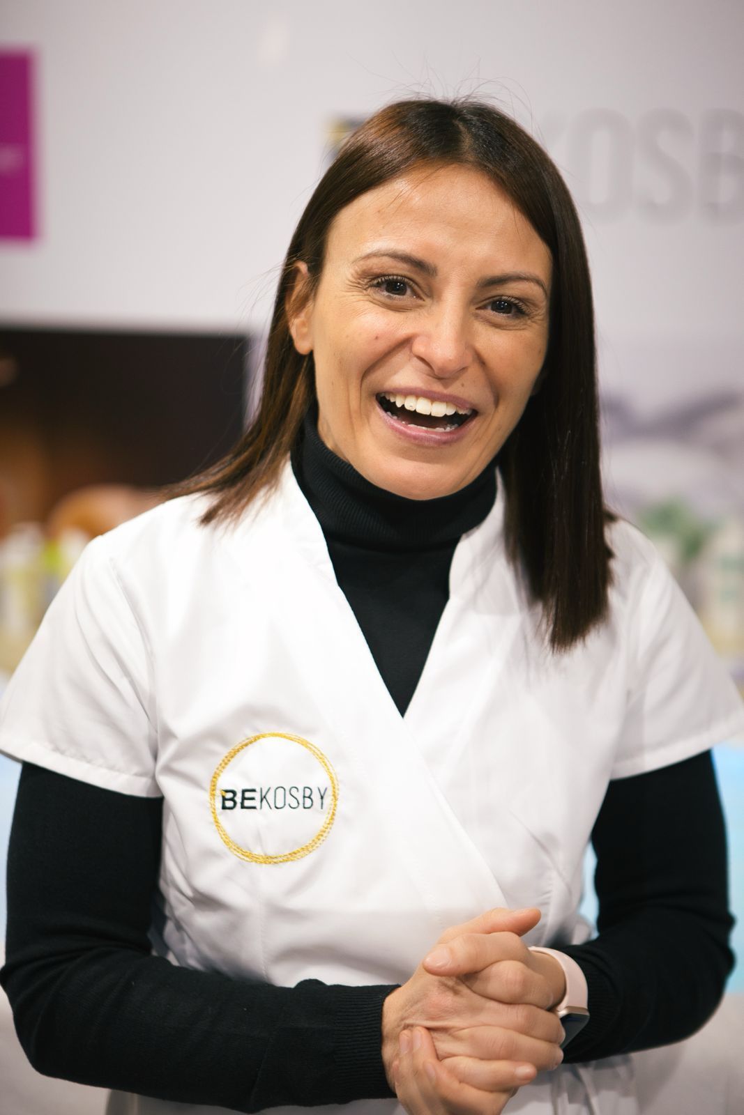 Angela Dasti per BeKosby a Roma International Estetica 2024