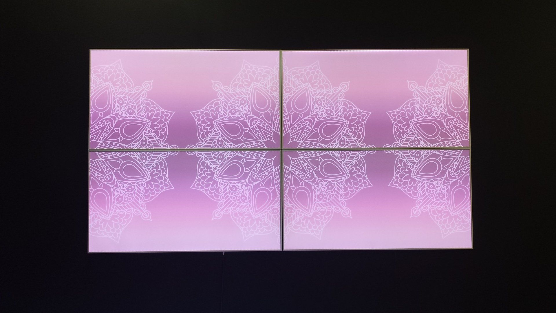 Pannello luminoso per spa e centri estetici SPOT