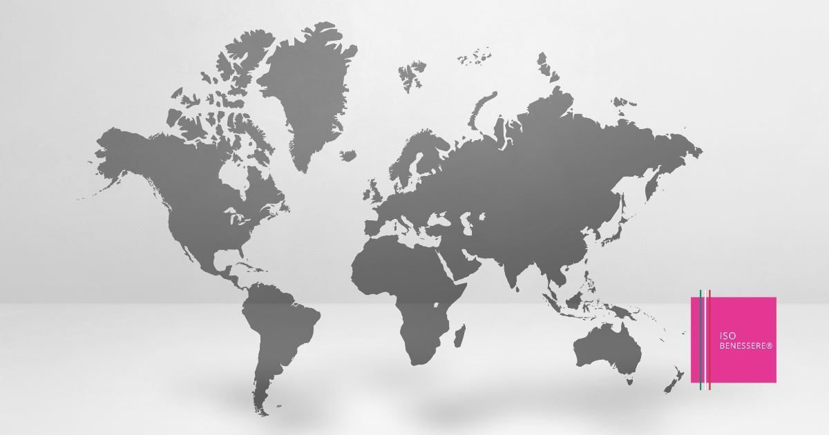ISO Benessere World Map