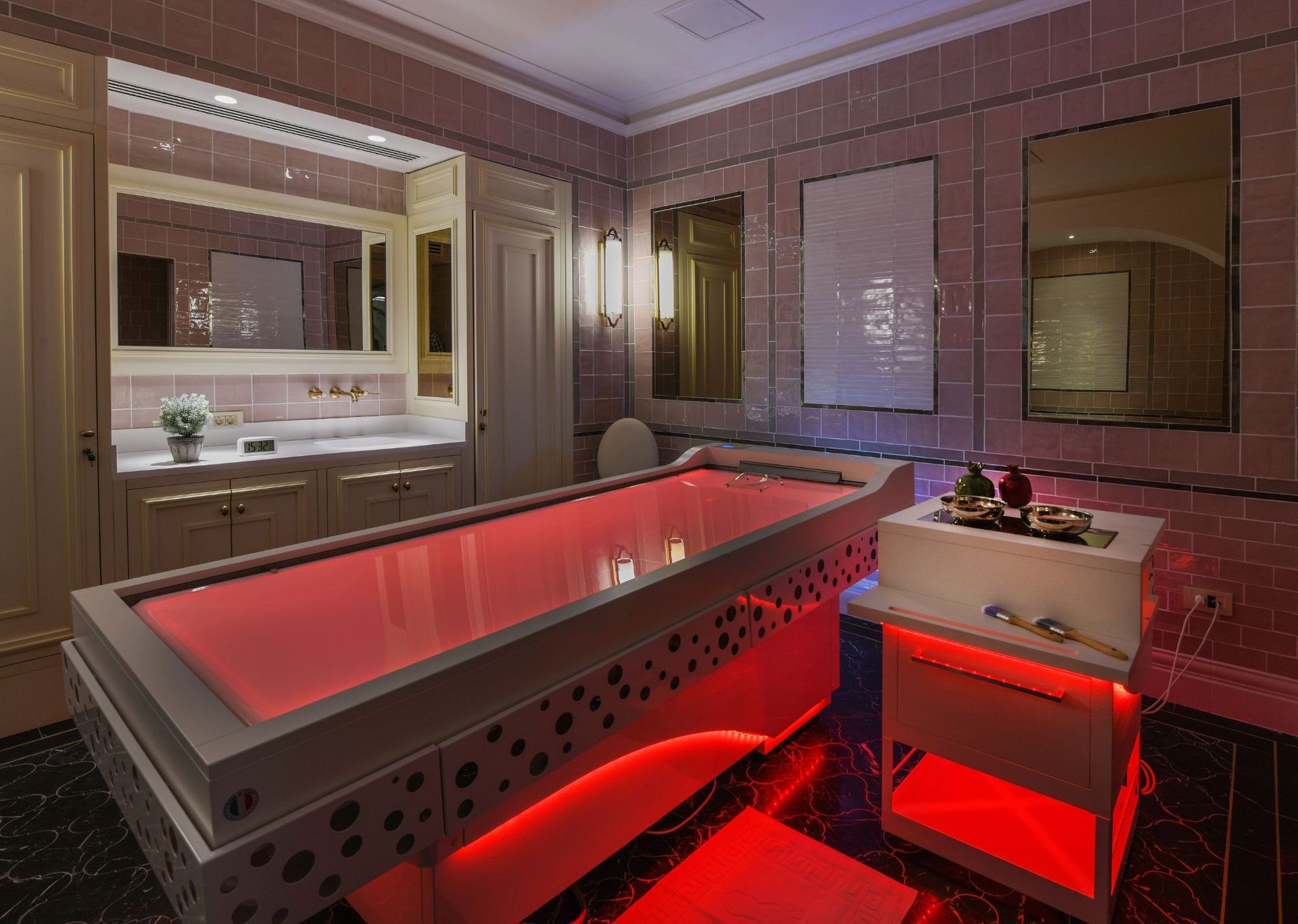 lettini professionali con cromoterapia