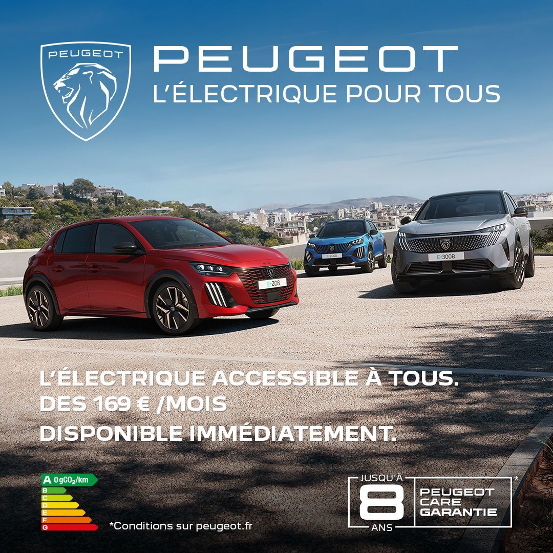 Profitez de cette offre dans votre agence Peugeot à Bollène Offre Peugeot