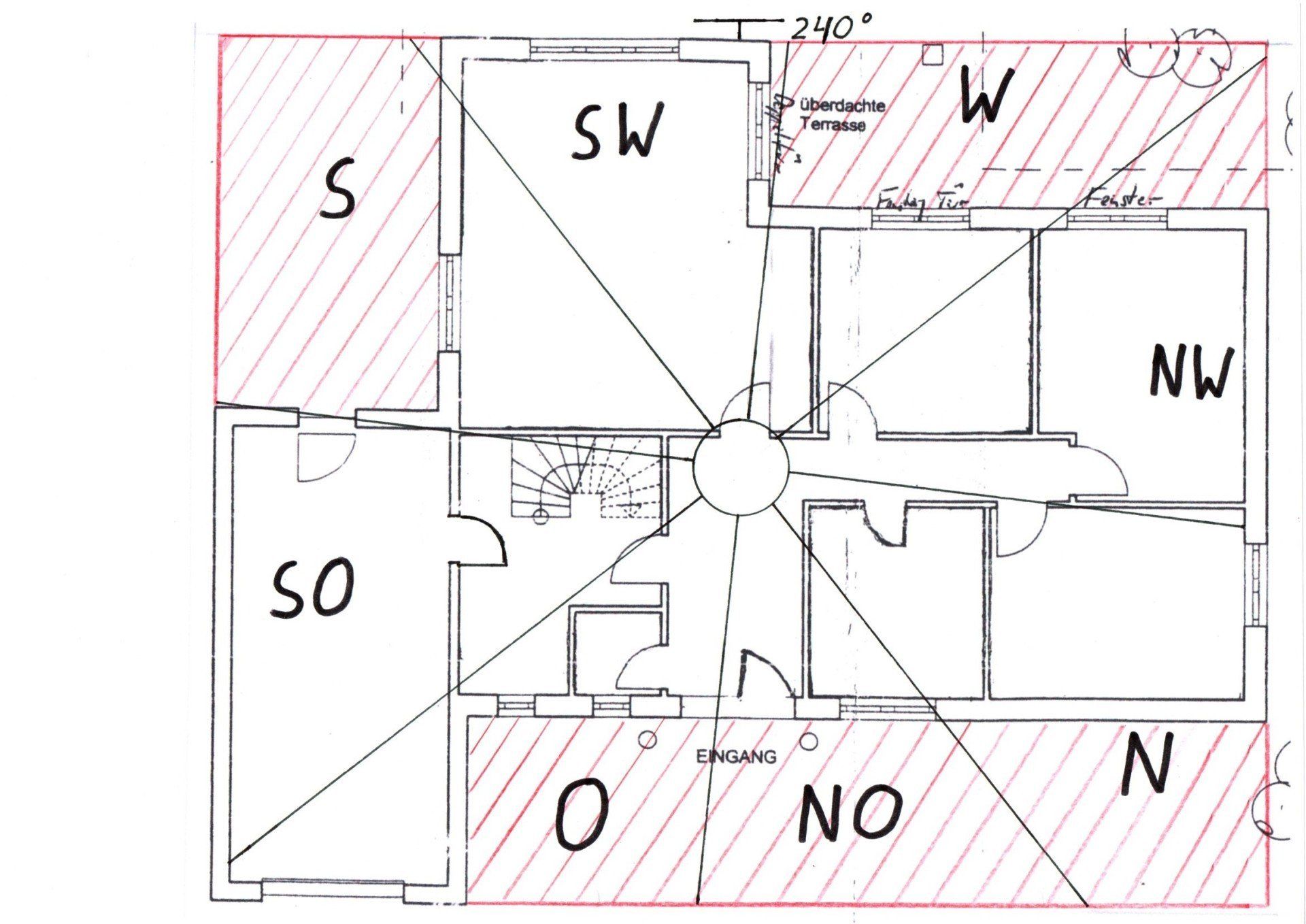 Feng Shui floor plan