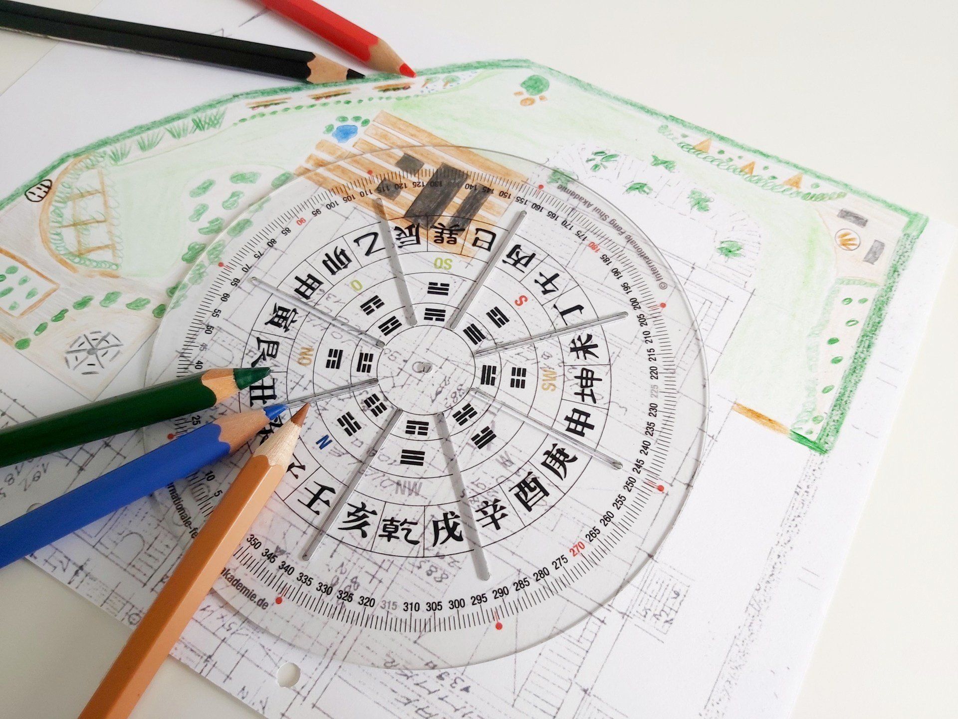 Gartenplanung nach Feng Shui