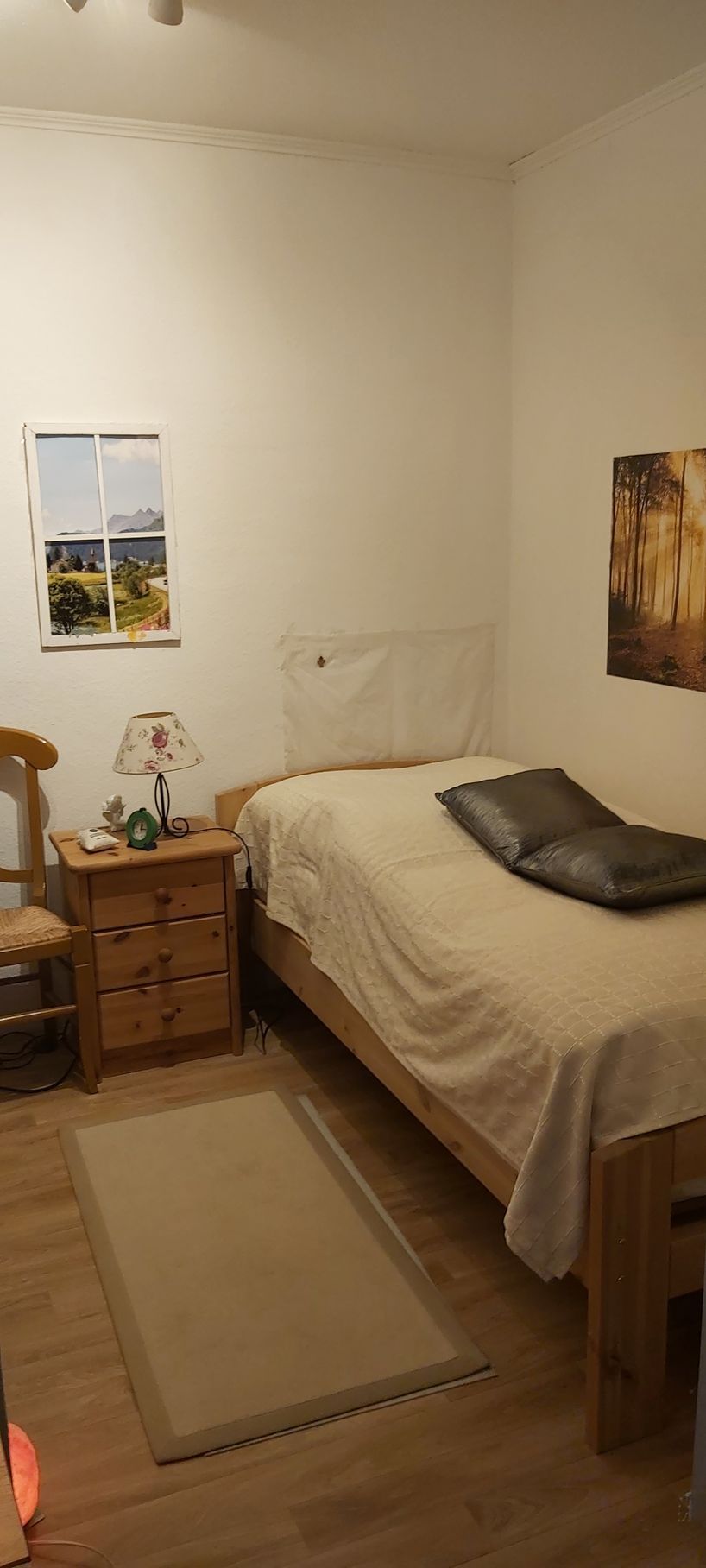 Schlafplatz nach einer Feng Shui Beratung