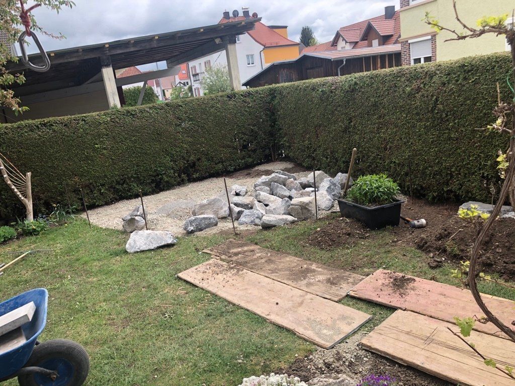Feng Shui Gartenneugestaltung
