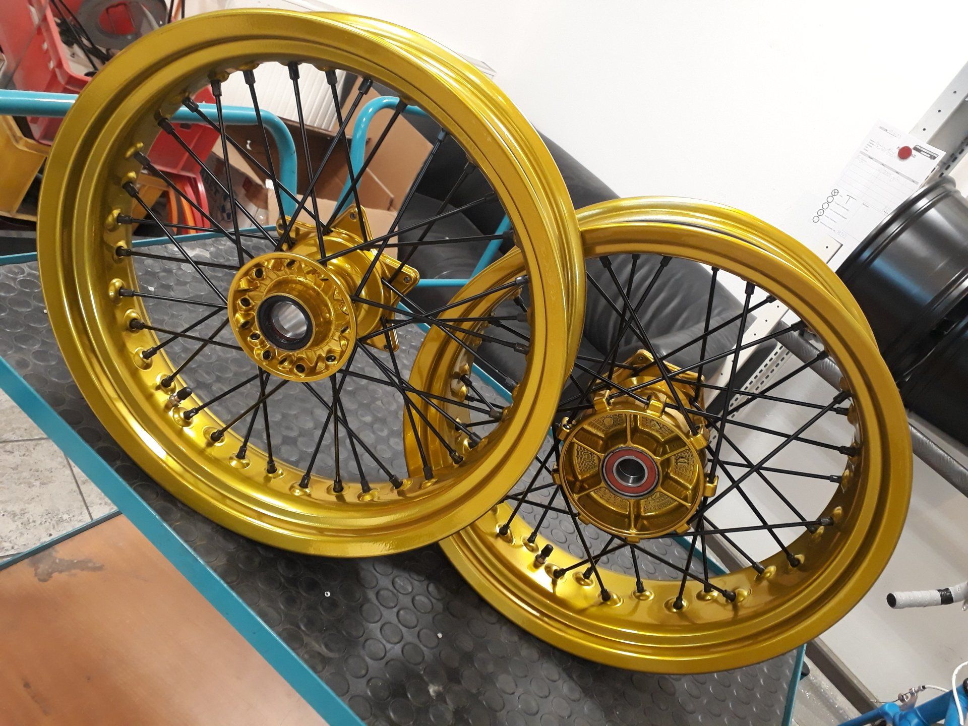 Felgen Kusqvarna Chrome Gold Candy Gold Shop