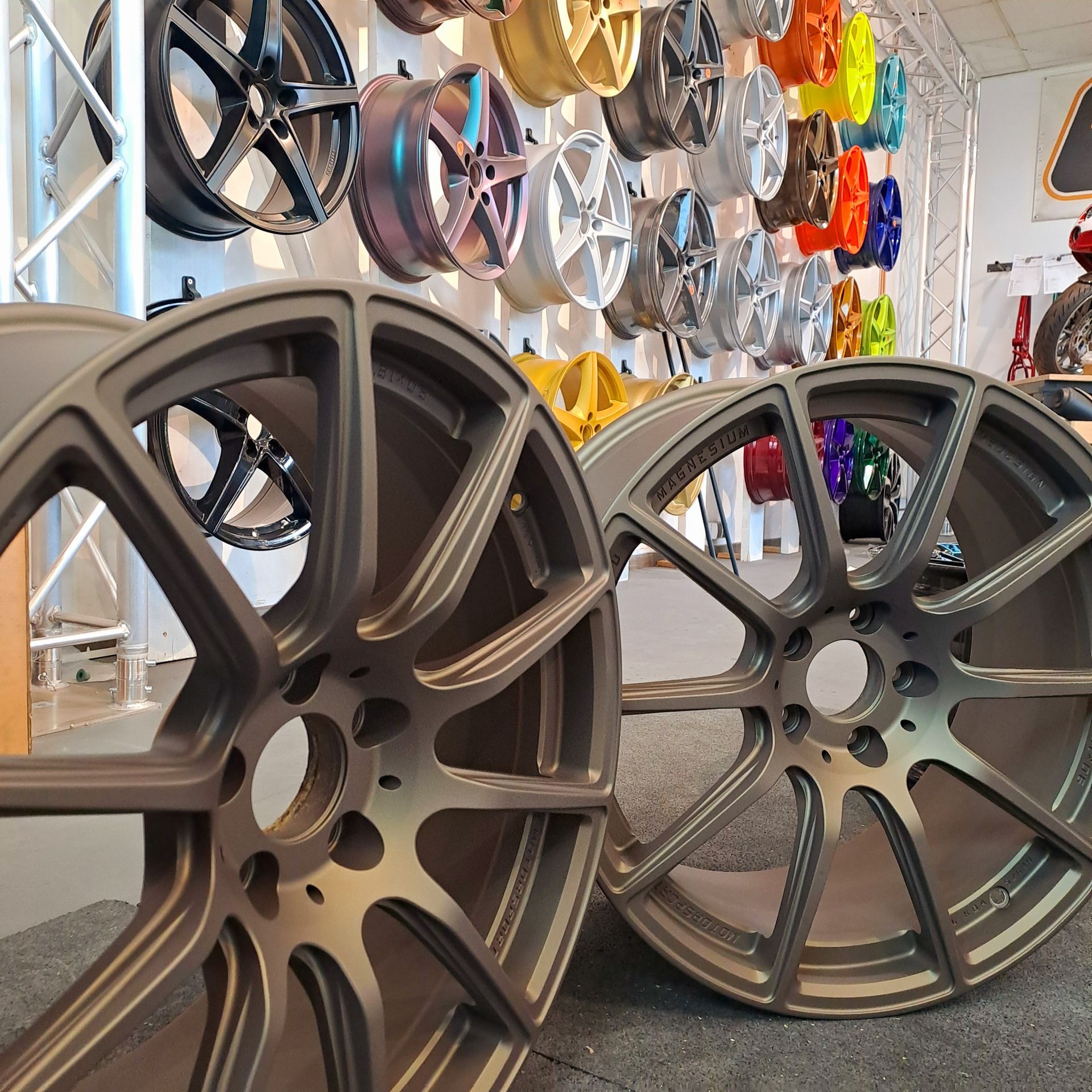 Felgen Pulverbeschichtet Matt Bronze C33 Vielspeiche BBS