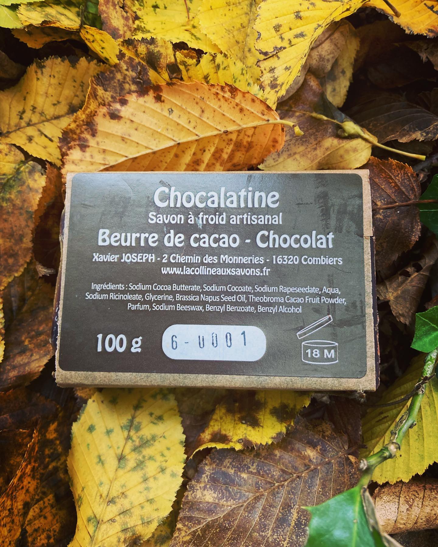 savon beurre cacao