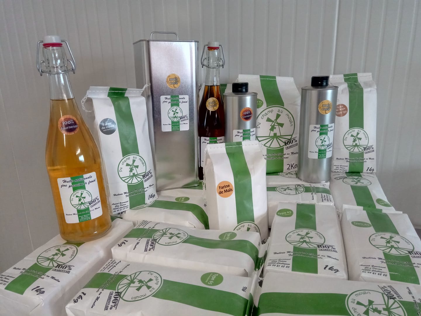 Farines, huiles DCAM