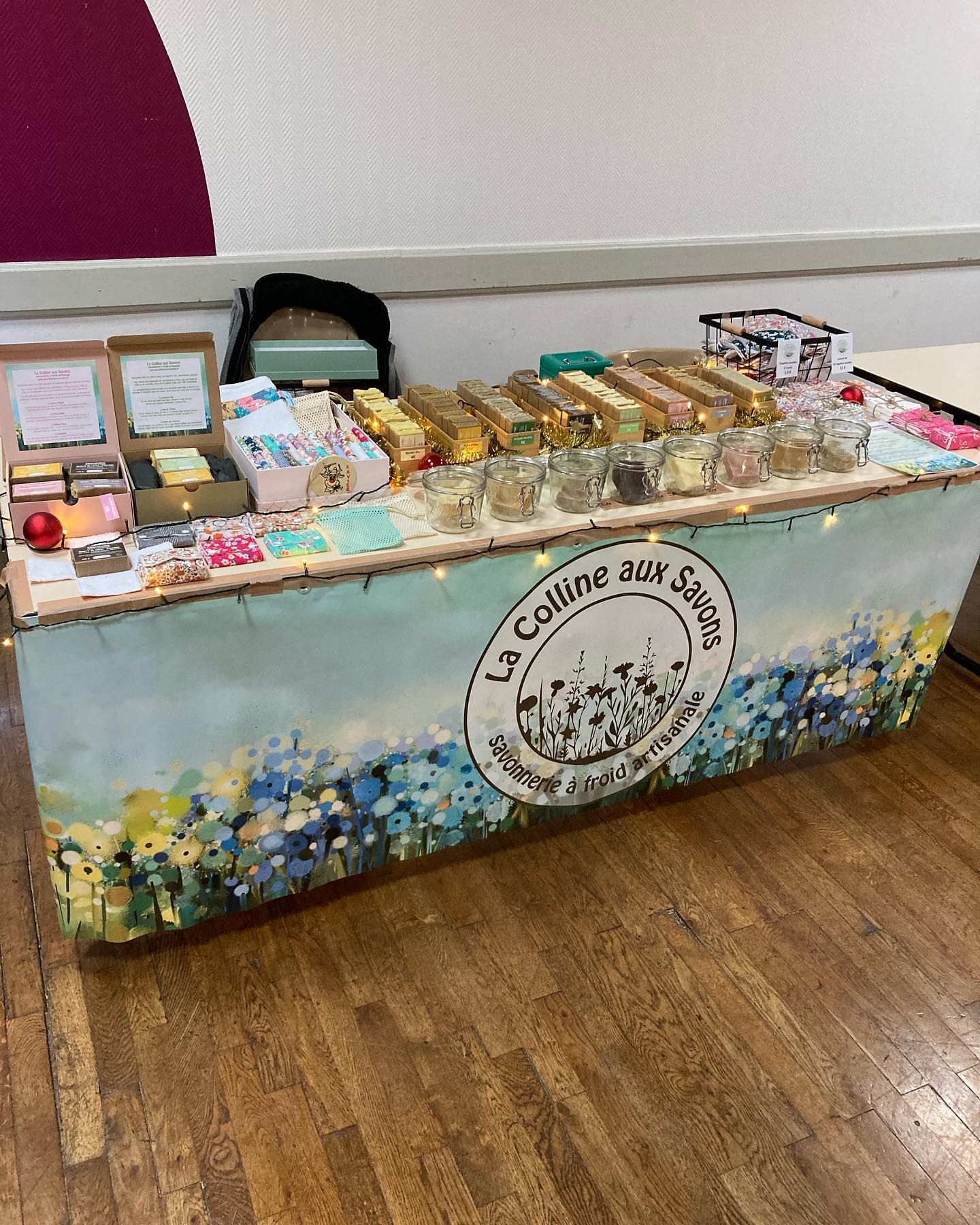 Savons à offrir, marché