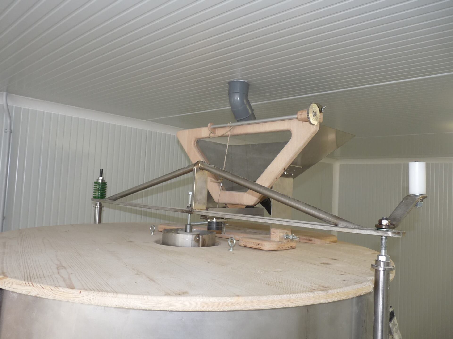 Moulin à meule de pierre pour farine
