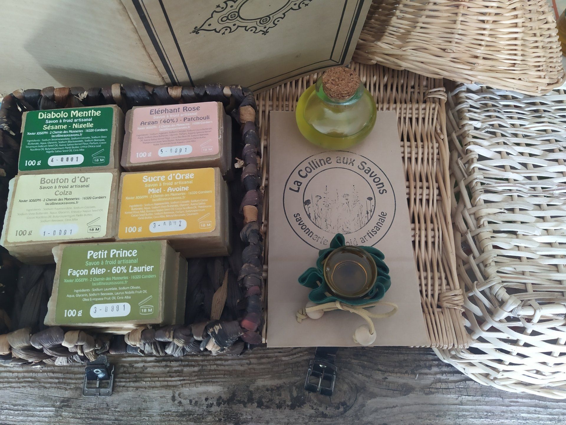 Gamme savons La Colline aux savons