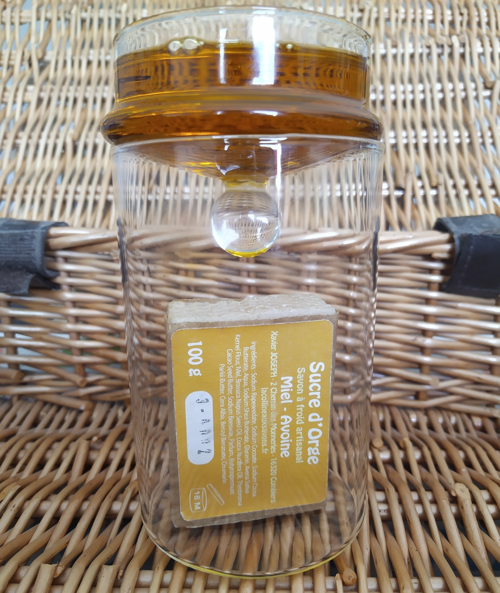 Savon colza Sucre d'Orge