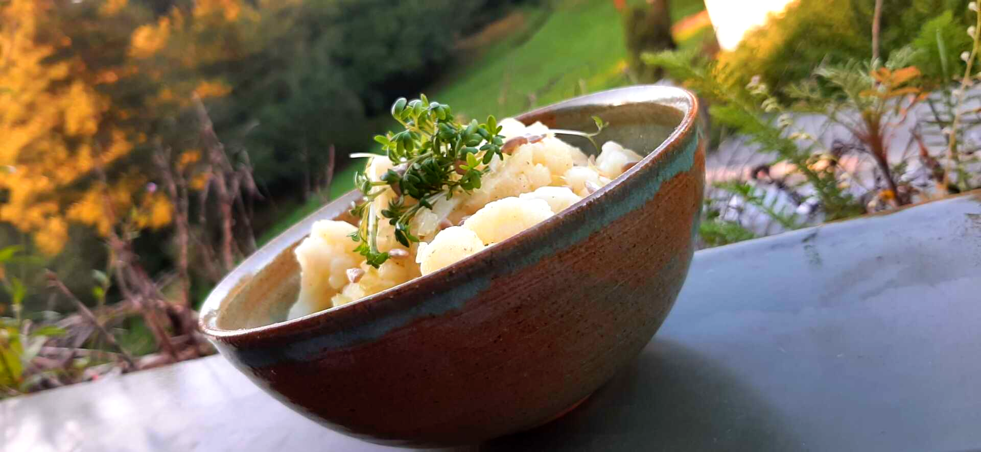 Salat aus Blumenkohl