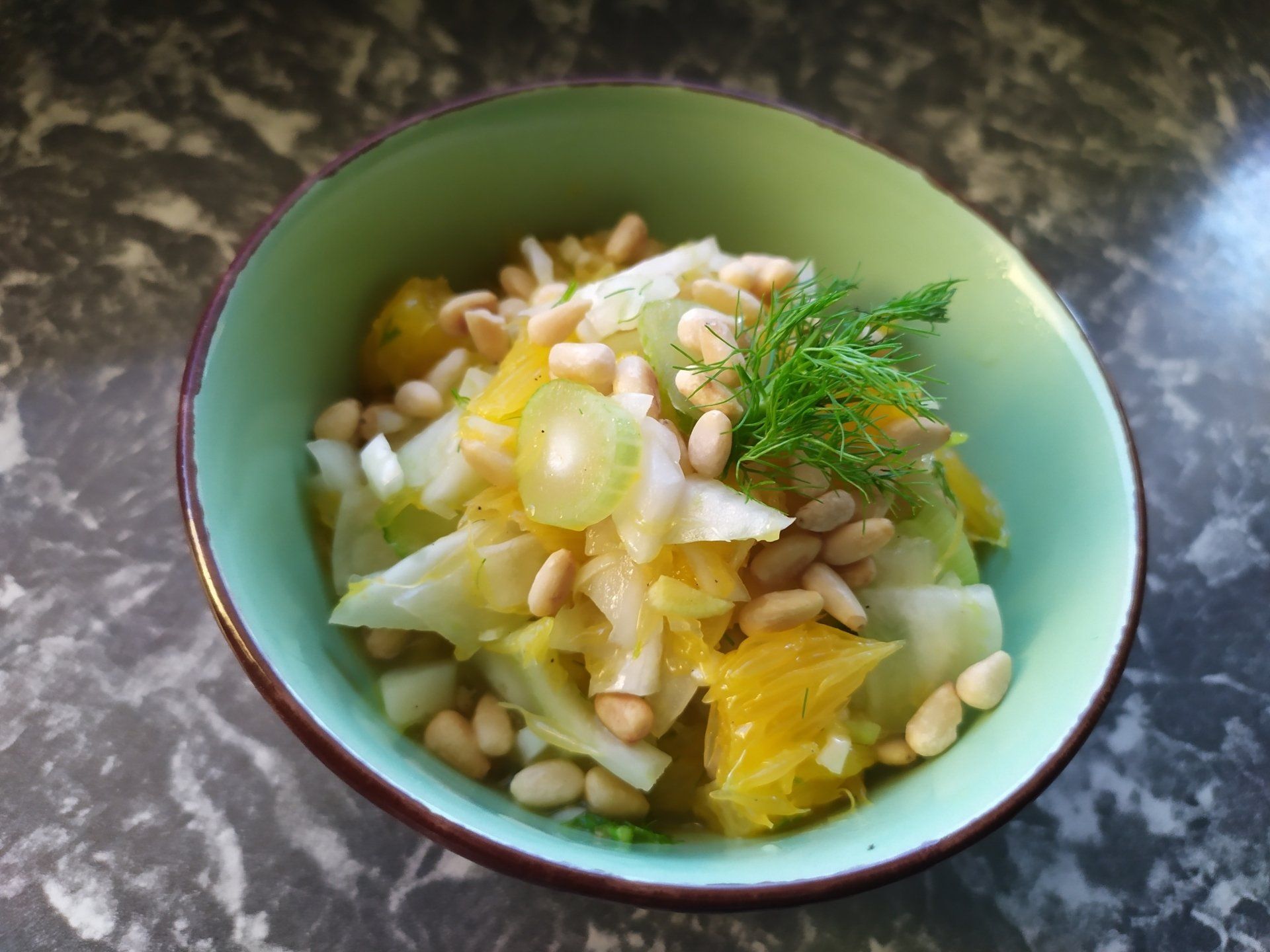 Salat aus Blumenkohl