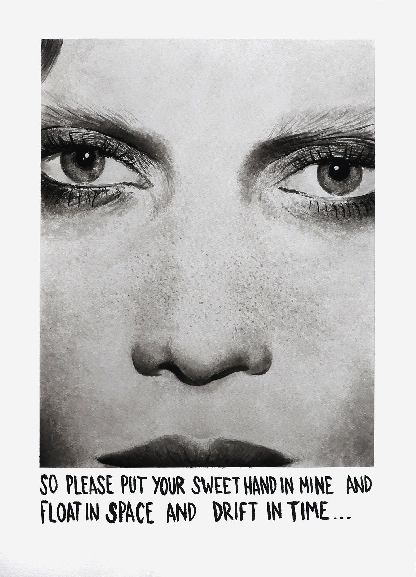 Léo Dorfner - En soufflant vers l'azur et les aéroplanes - 65 x 50 Léo Dorfner