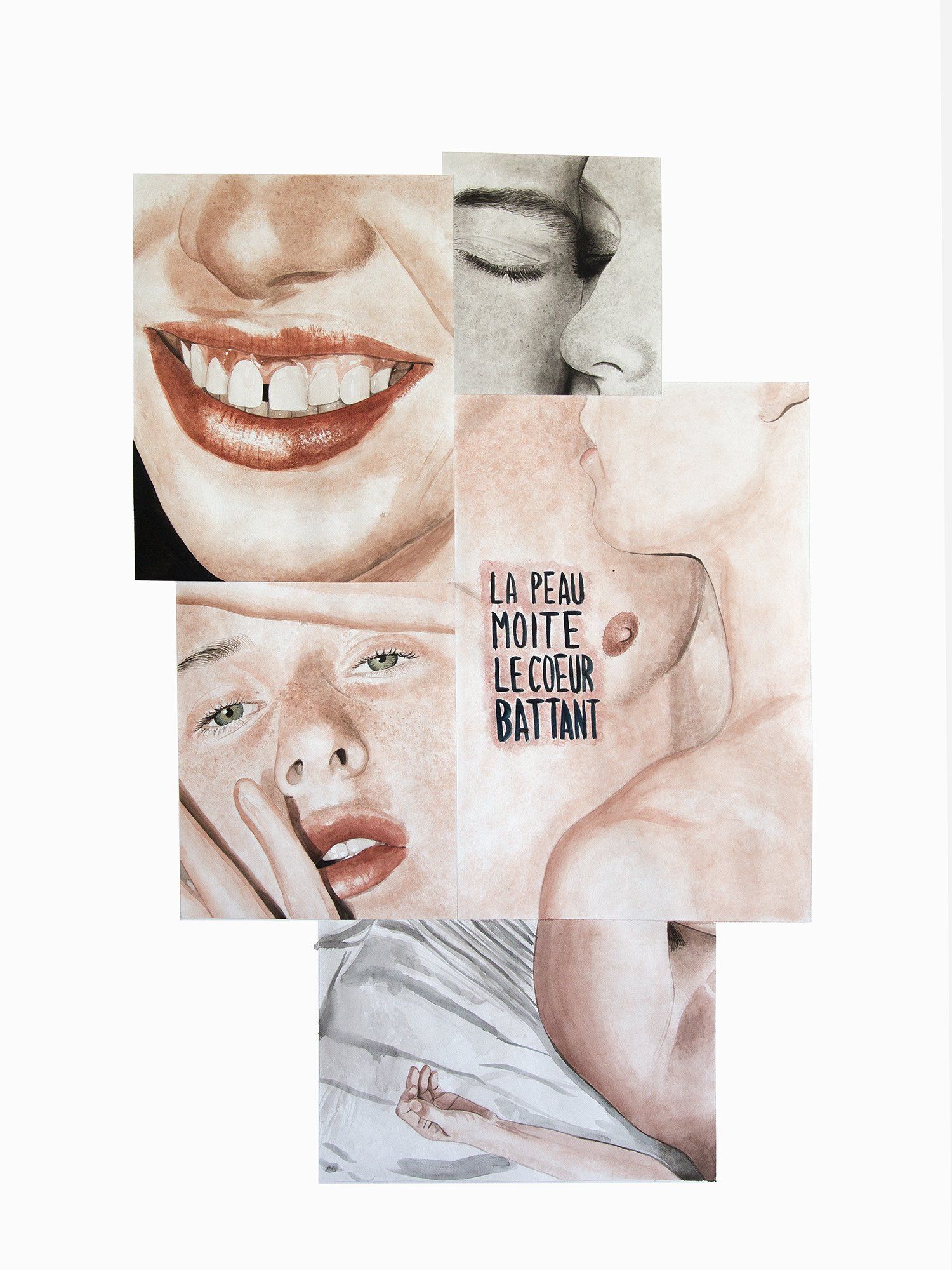 La peau moite, le coeur battant - Léo Dorfner La peau moite, le coeur battant - Léo Dorfner